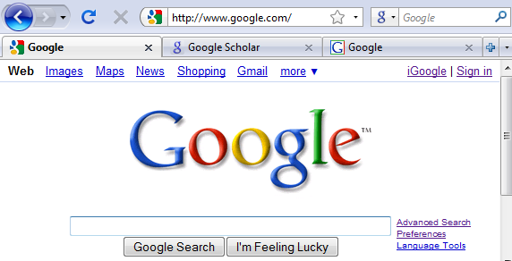 ��� �������� � ������� Google